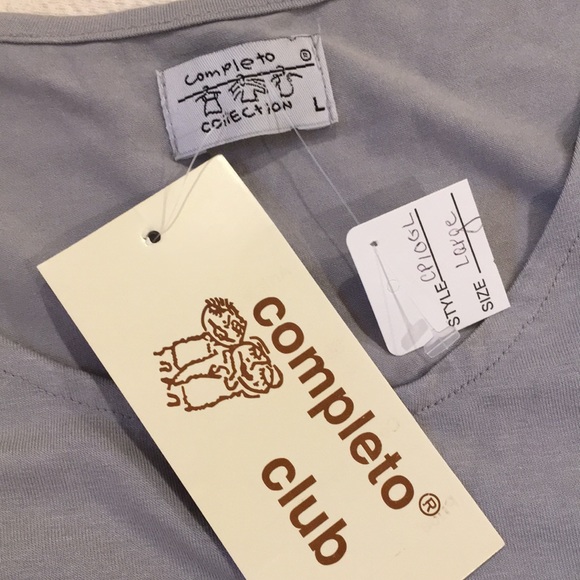 Completo club collection tank top blouse L new - Picture 4 of 7